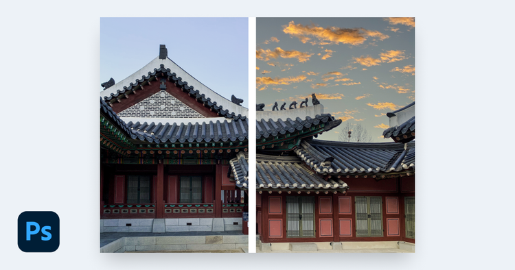 Adobe Photoshop / Sky replacement