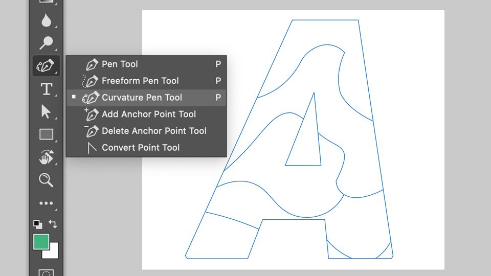 Curvature Pen Tool - Adobe Photoshop