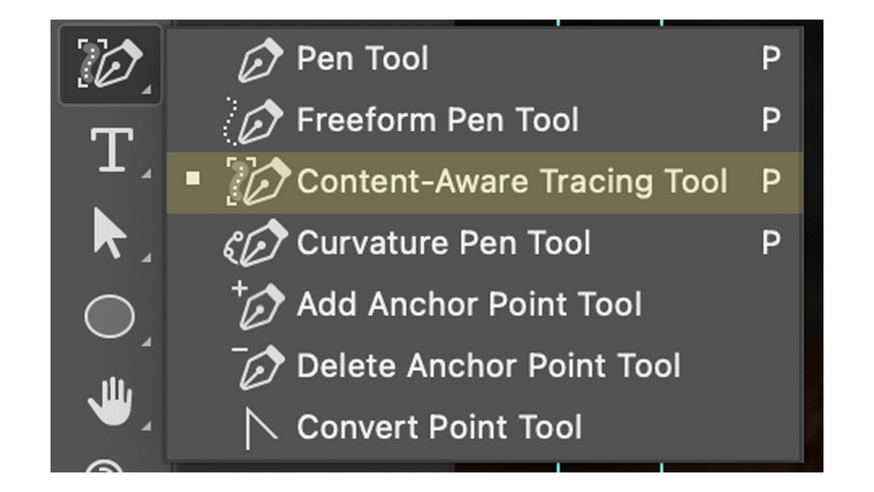 Content-Aware Tracing Tool - Adobe Photoshop